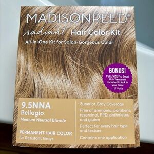 Madison Reed Hair Color Kit - 9.5NNA Bellagio Medium Neutral Blonde